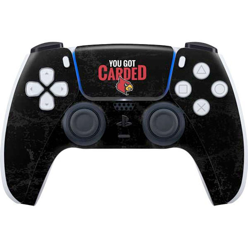 University of Louisville You Got Carded PlayStation PS5 Skins